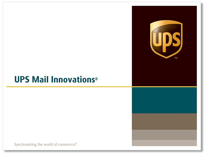 UPSMI Direct Mail Envelope