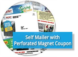 Direct Mail Letter Magnet Coupon