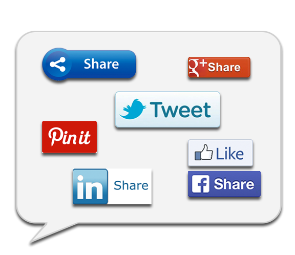 Online Marketing & Direct Mail Integration Socials Bubble