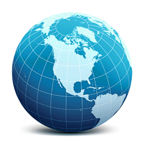 Nationwide Direct Mail PrimeNet Locations globe