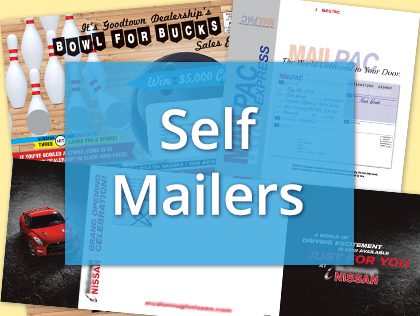 direct mail classic self mailers