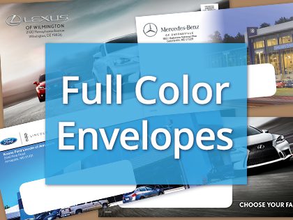 full color envelope direct mail fl, direct mail mn