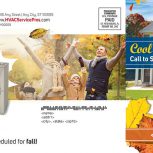 HVAC Fall Service HVAC Self Mailer side 1