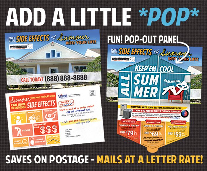 Die-Cut Pop Mailer House, Tent, Mailbox, etc