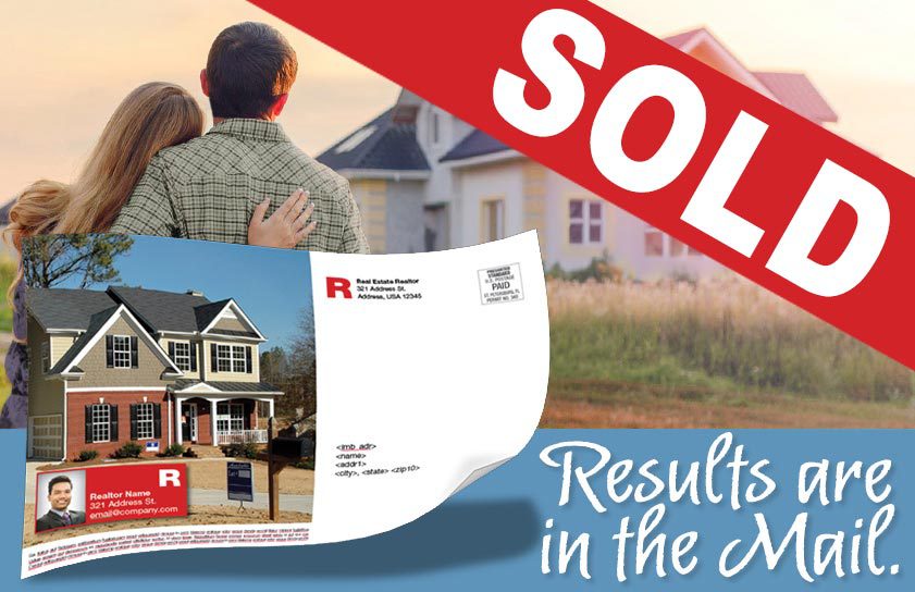 sold sign realtor house direct marketing