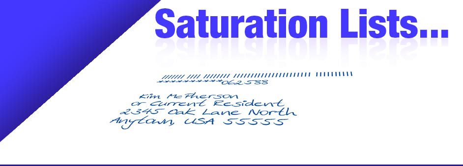 Saturation Lists Direct Mail Image