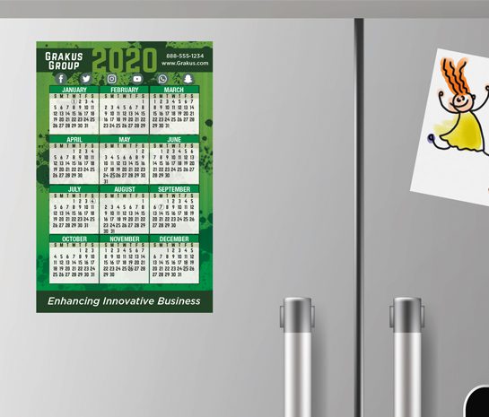 magnet calendar, fridge magnet, locker calendar