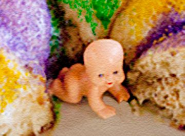 baby in the cake mardi gras marketing blog image