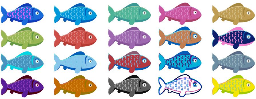 duplicate data direct mail blog fish image